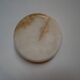 Vintage mineral stone ashtray, handcrafted country decoration