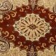 100% pure wool rug 170x230 cm