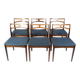 Set Of Six Dining Chairs Model 94 Made In Rosewood By Johannes Andersen