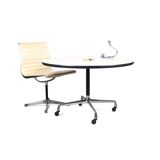 Vintage Charles and Ray Eames Herman Miller table from the 60s/70s