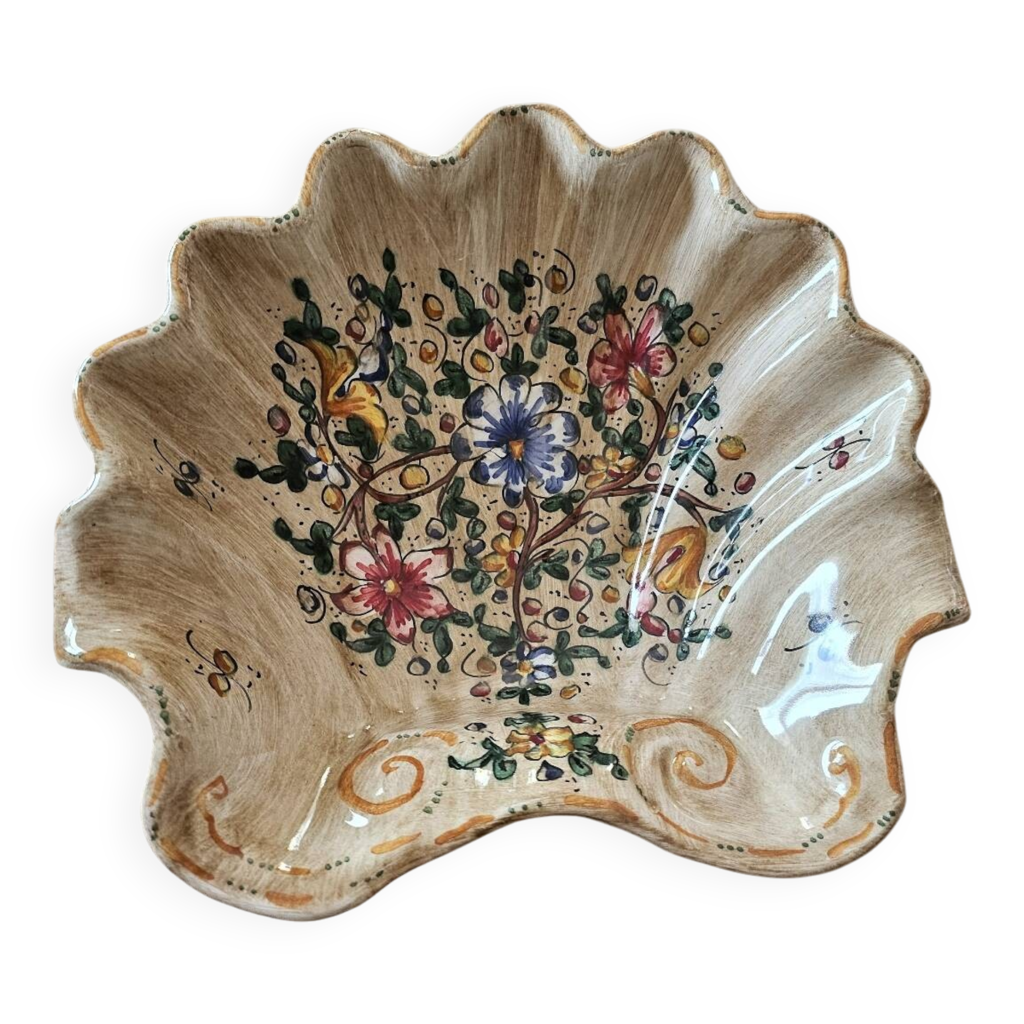 Gubbio baffoni dish