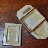 Longwy ashtray in emaux 1930