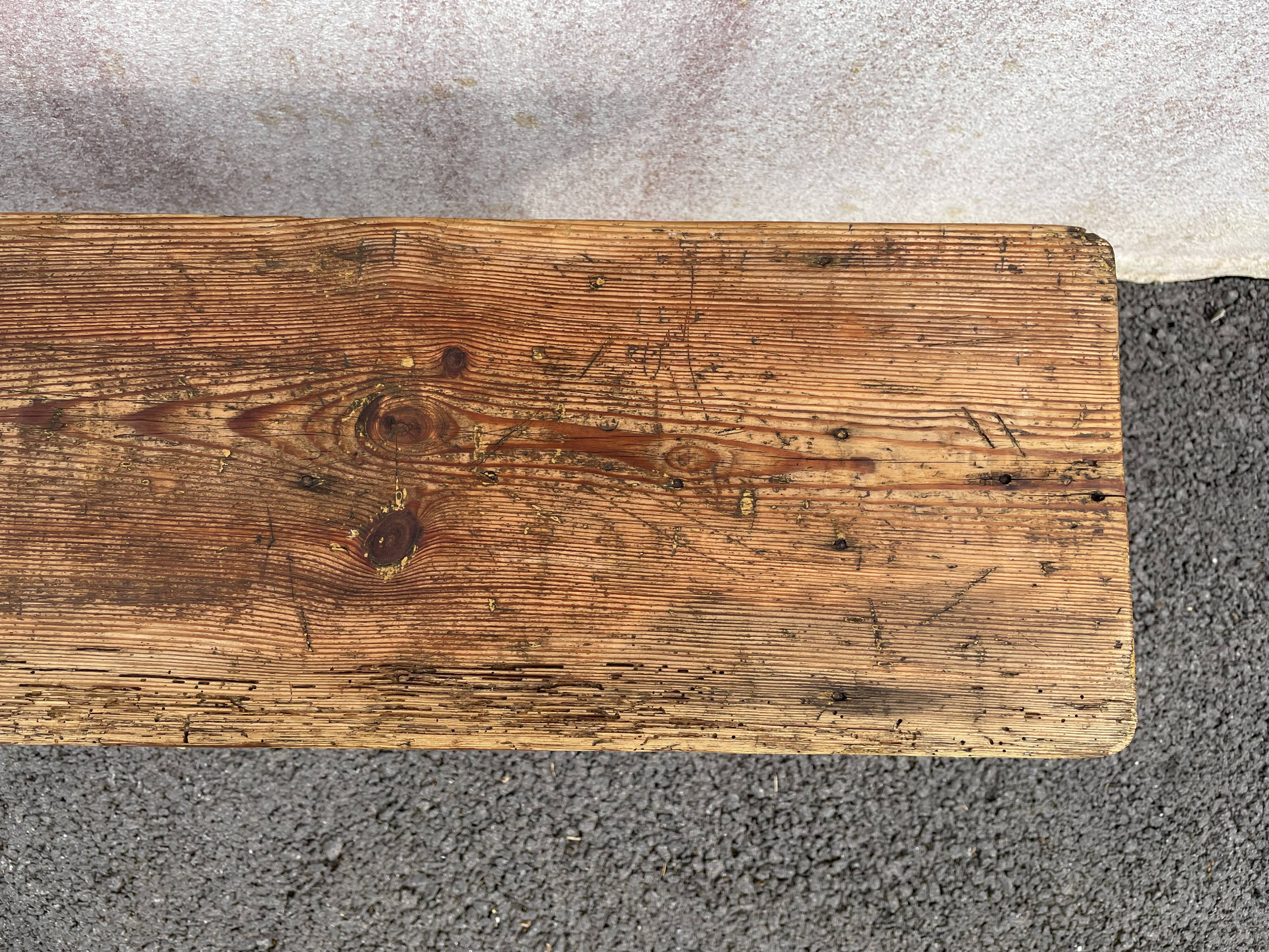 Wooden bench 100cm