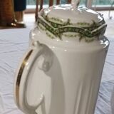 Cafetière et pot a lait en porcelaine de Limoges France, début XXe s