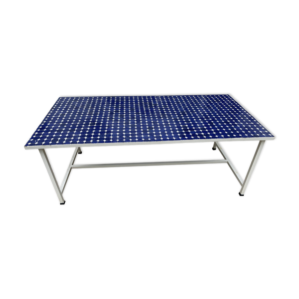 Table en zellige marocain