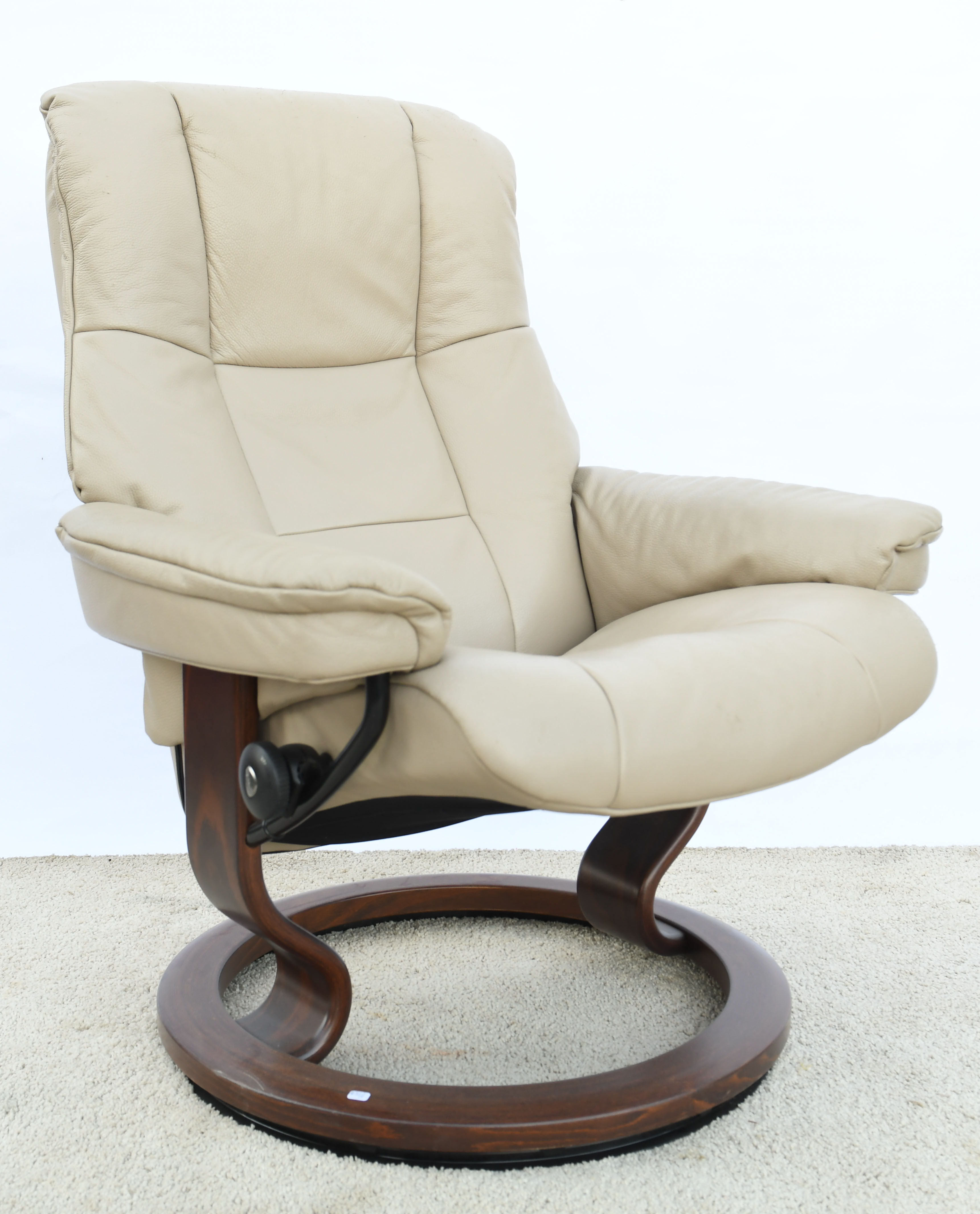 Armchair and ottoman