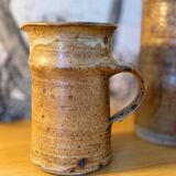 Set of 2 stoneware pitchers