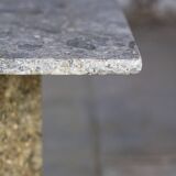 Table basse en travertin terrazzo, 1970