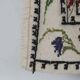 Vintage Turkish kilim, handwoven, 116x124 cm.