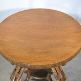 Rattan coffee table year 70