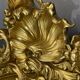 Mirror period XIXth Napoleon III, gilding gold leaf, very good condition