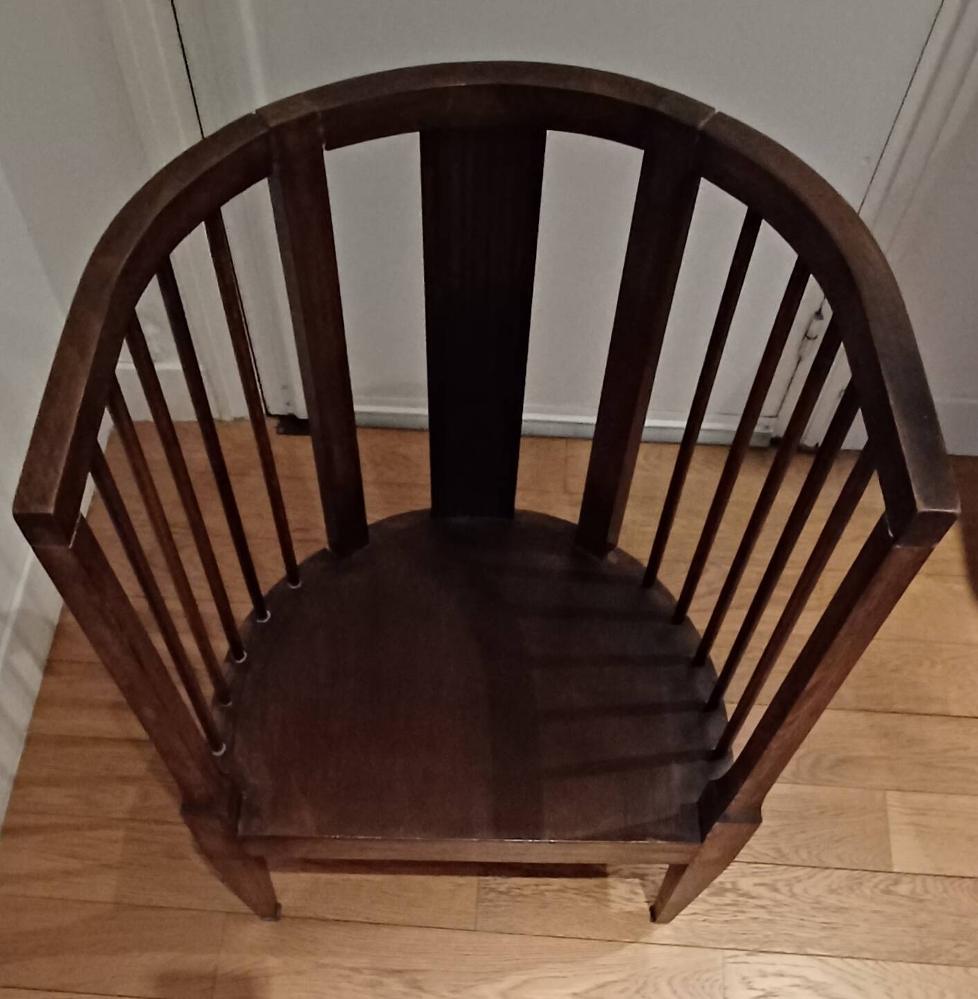 Pair of art deco armchairs