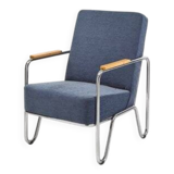 Vaclav Blue Armchair by Kovonax for Slezak
