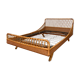 Rattan bed 60s