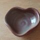 Heart-shaped ceramic trinket tray