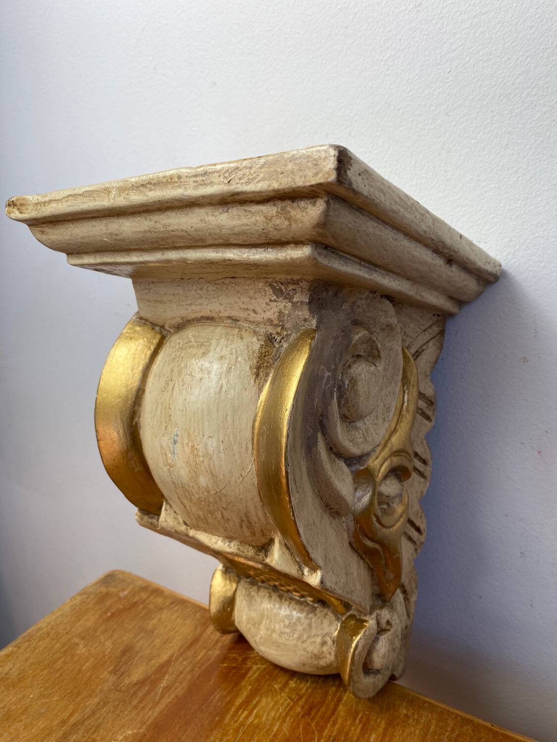 Console murale en bois