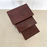 Vintage rosewood set nesting tables