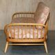 Vintage Ercol Windsor Studio 355 canapé / daybed, light wood, Mid-Century Modern design.