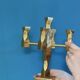 Five-Arm Brass Candelabrum by Lars Åkesson for Vallonmässing, Sweden