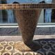 Round table in glazed ceramic mosaic – conical central base