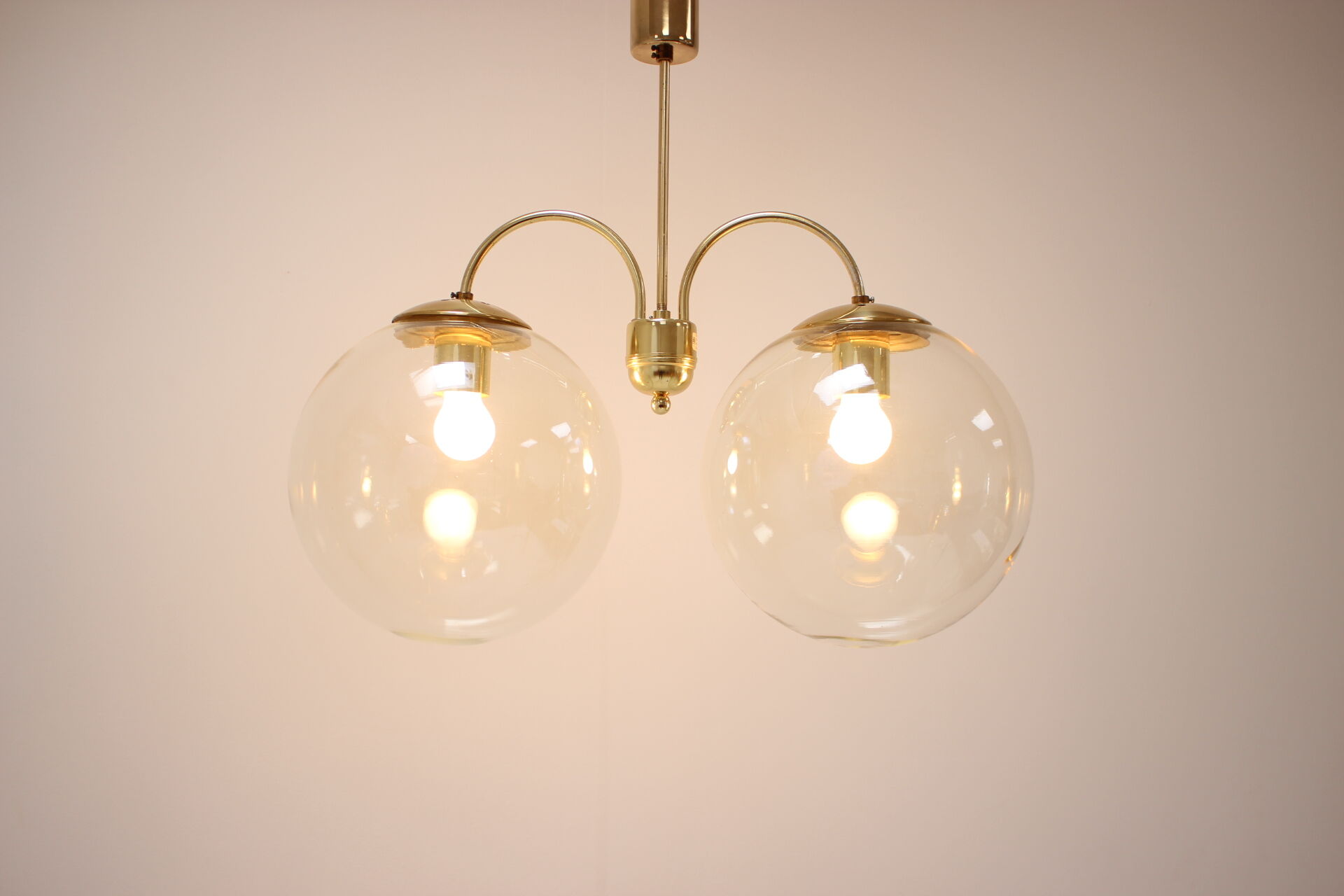 Mid-Century Chandelier Kamenicky Senov, 1970's