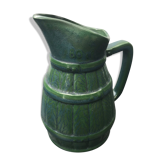 Former green ceramic pitcher shape tonneau