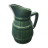 Former green ceramic pitcher shape tonneau
