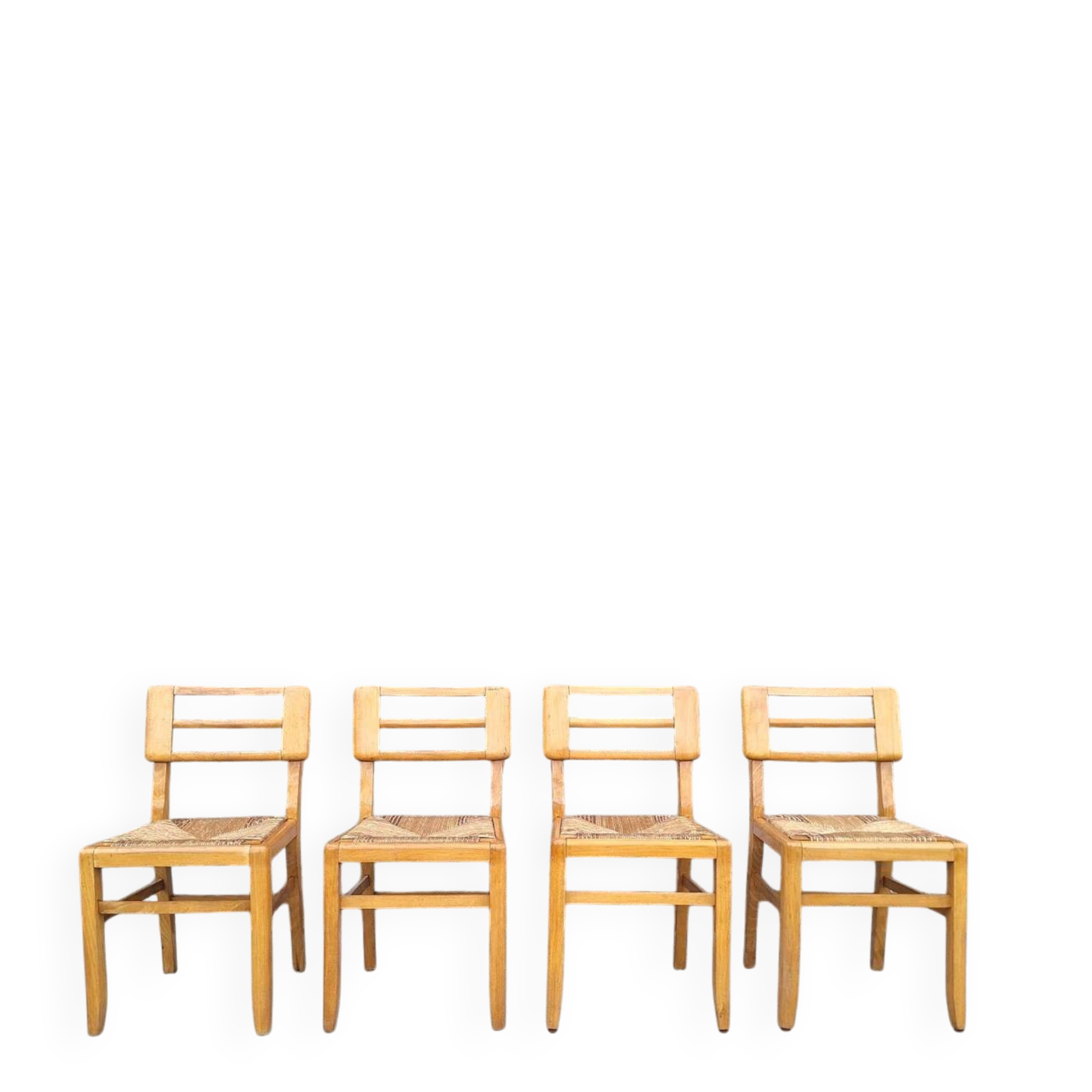 set of 4 straw chairs, designer seating furniture