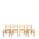 set of 4 straw chairs, designer seating furniture