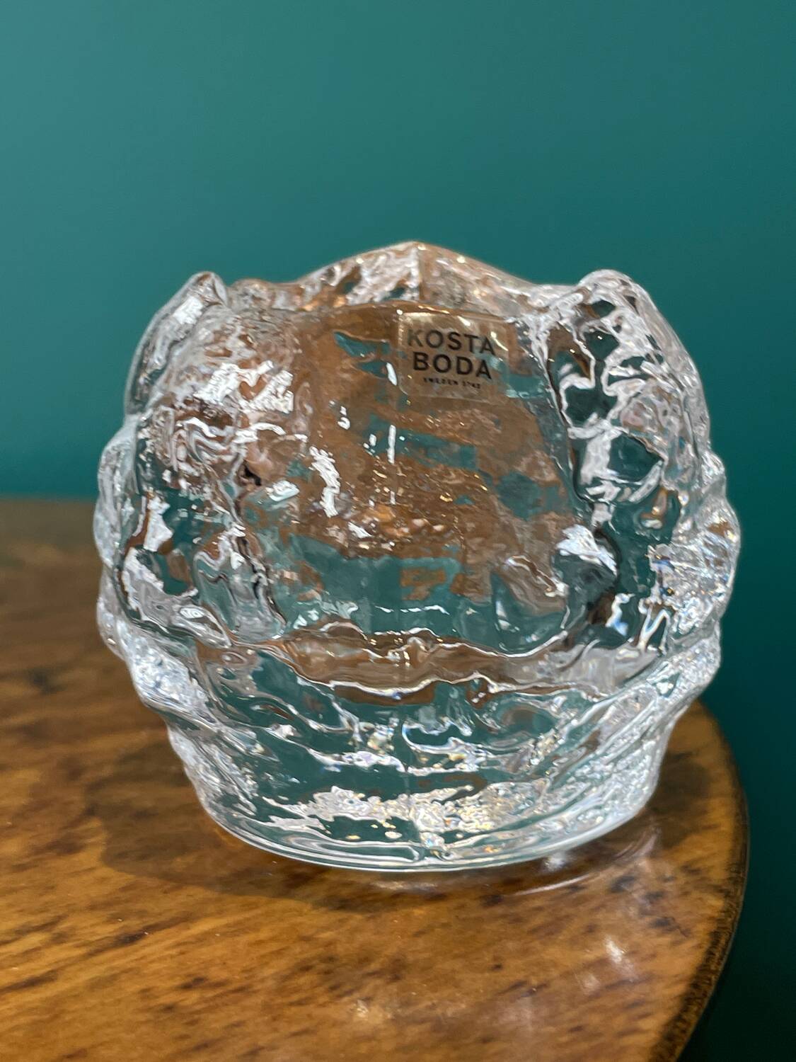 Kosta Boda Snowball Tealight Holder