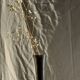 Vintage silver-plated floor vase