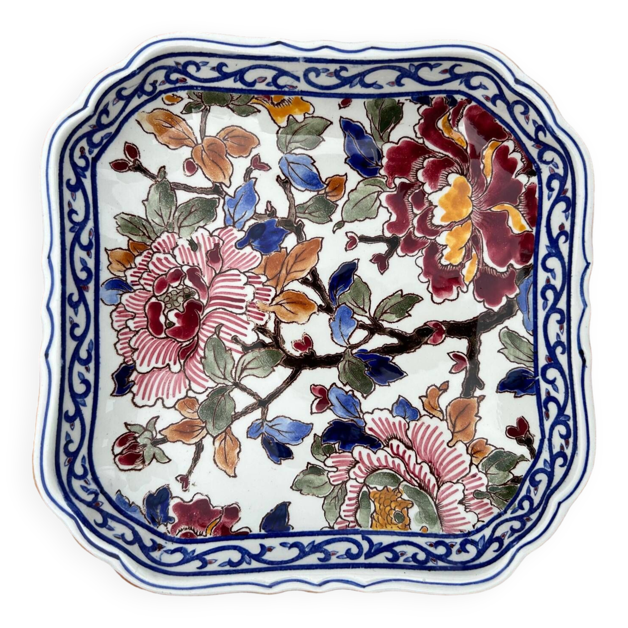 Gien peony empty pocket cup