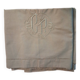 Drap monogrammé PC