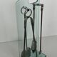 Fire Design Necessity with Tempered Glass and Chrome Tools