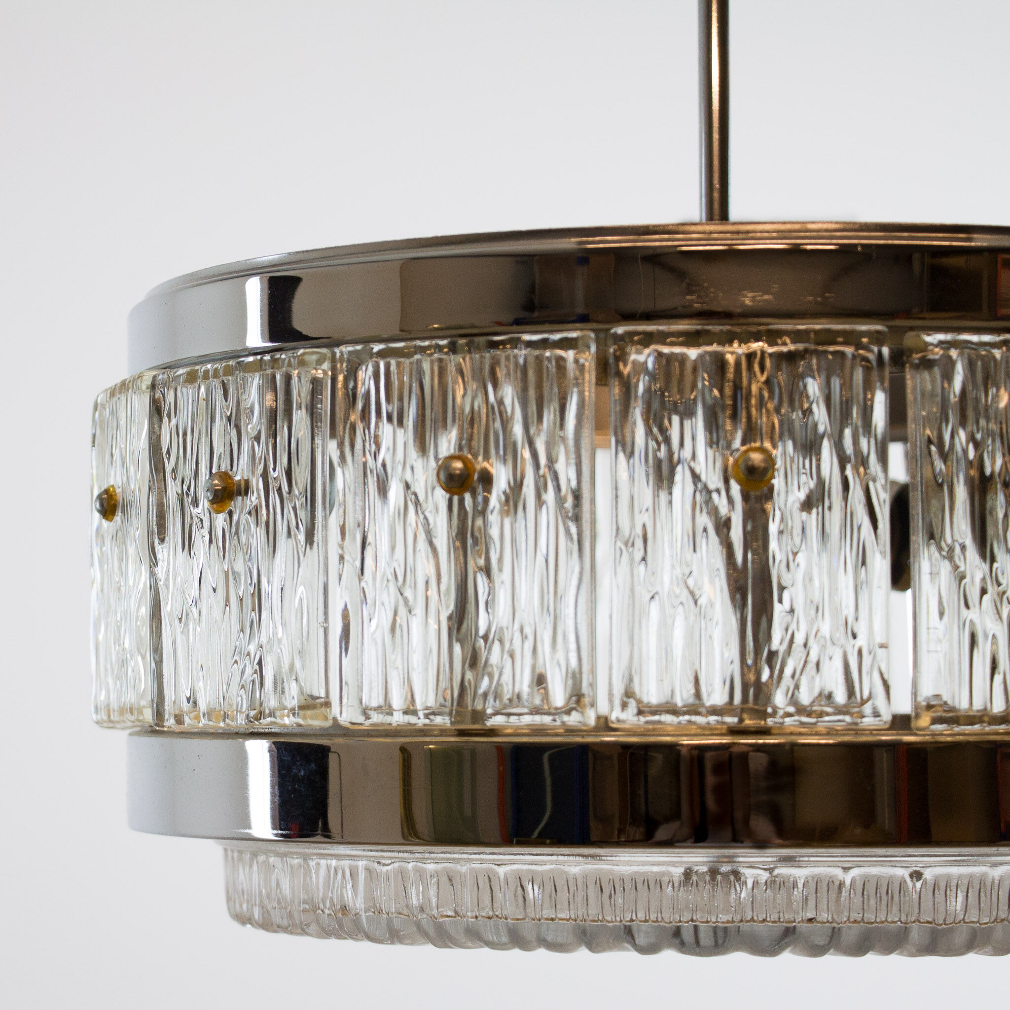 Vintage glass hanging