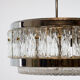 Suspension en verre vintage