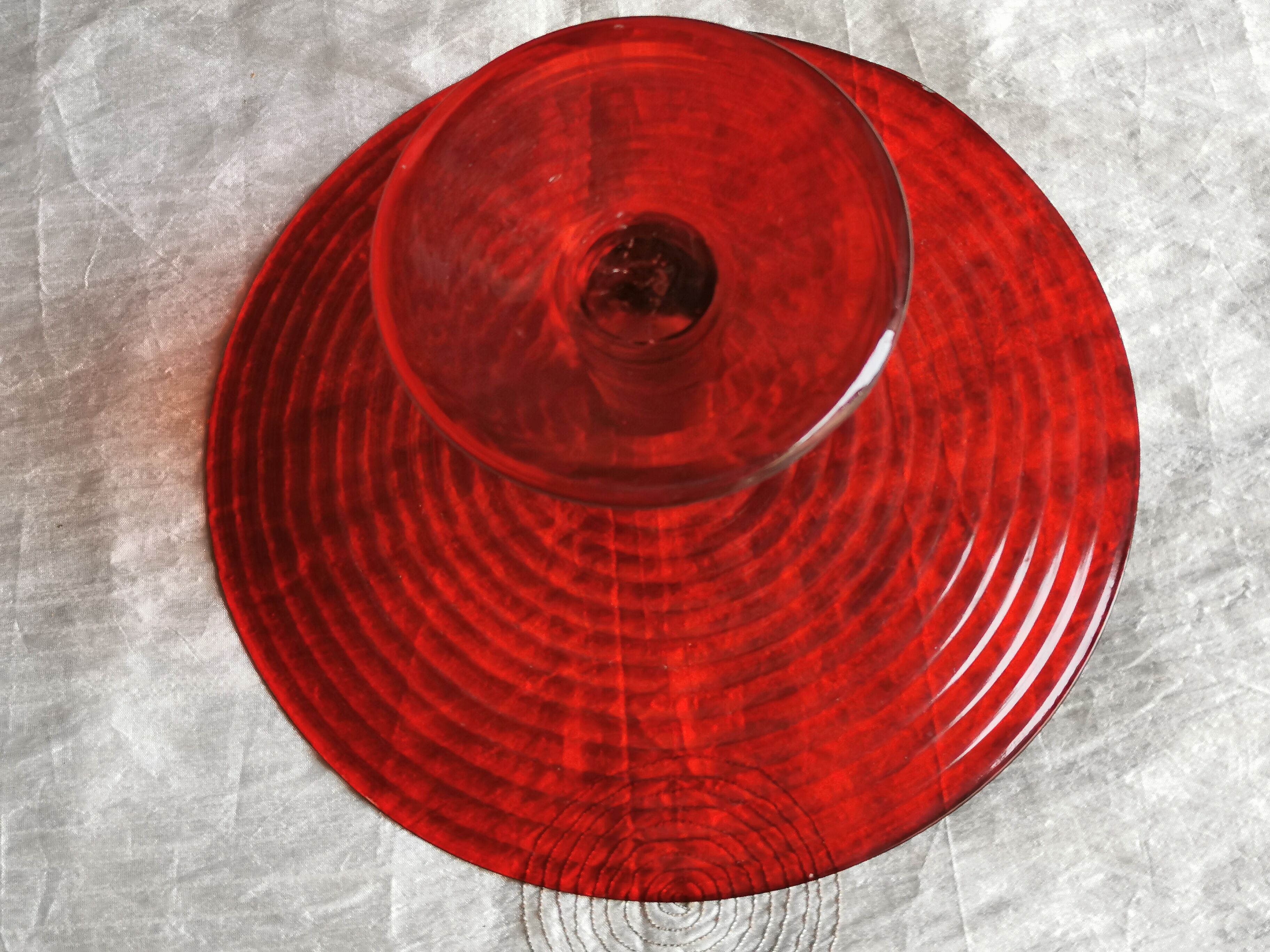 Vintage cheese platter