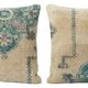 Set of 2 vintage Turkish cushion covers 51x51 cm