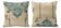 Lot de 2 housses de coussin turque vintage 51x51 cm
