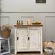 Petit buffet bas, portes coulissantes