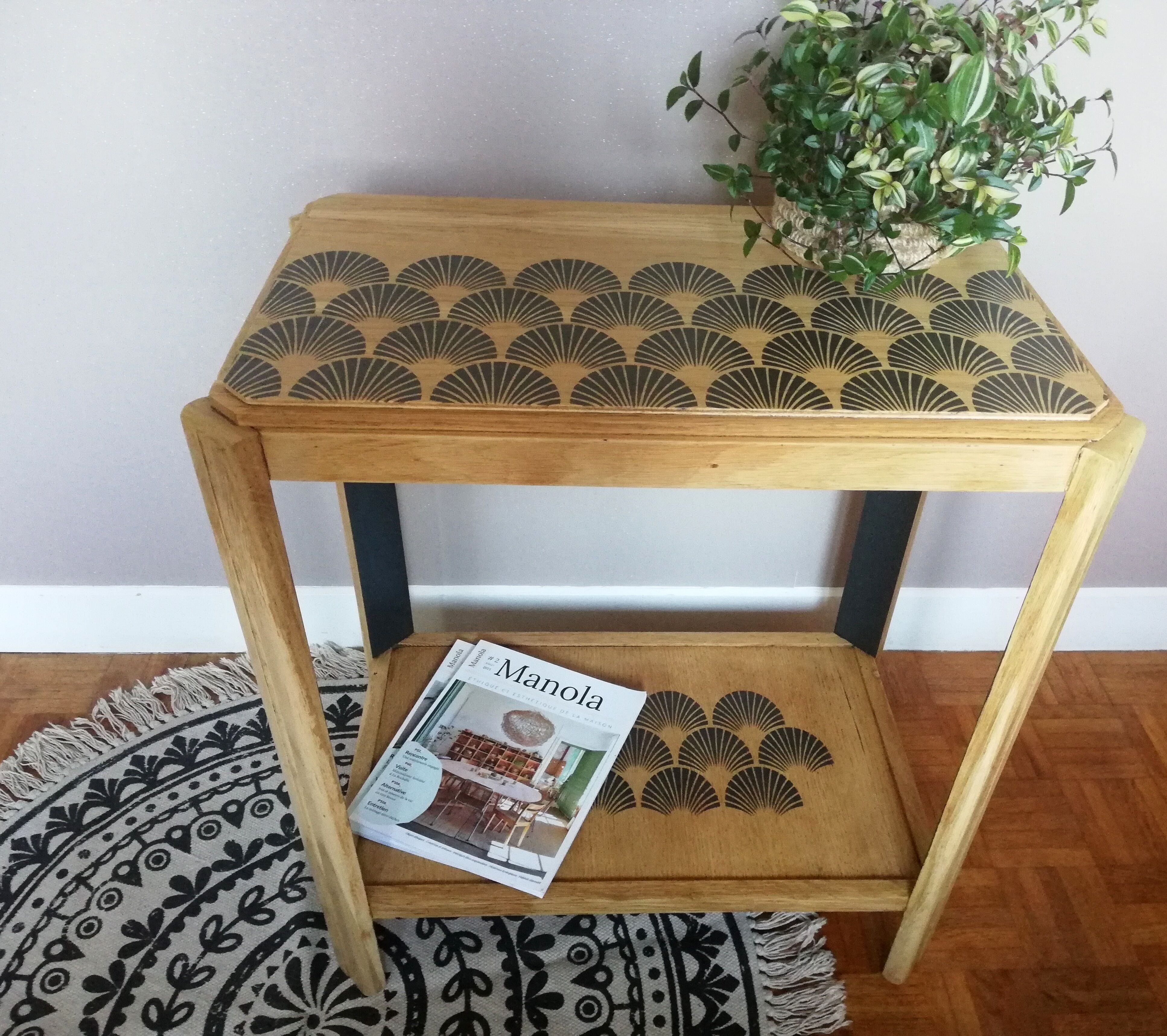 Art Deco side table service revisited