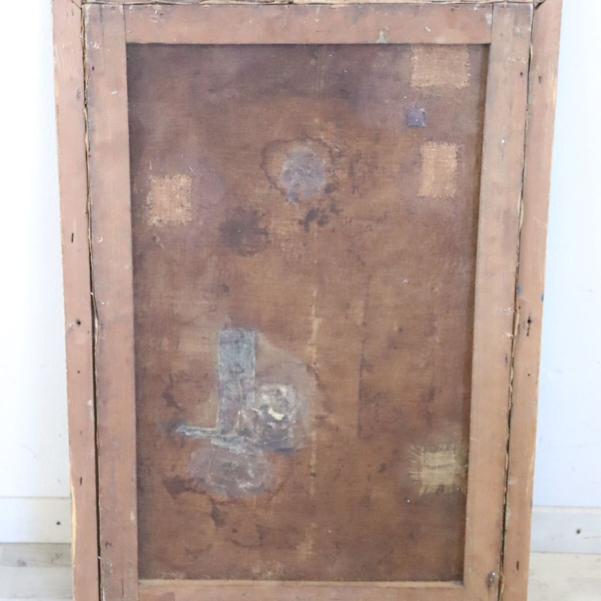 Nature morte antique, huile sur toile, Italie, 19e siècle