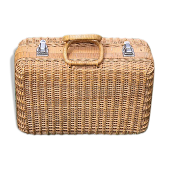 Valise en osier