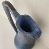 Blue ceramic vase