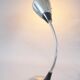 Large stainless steel desk lamp