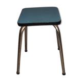 1960 blue formica stool
