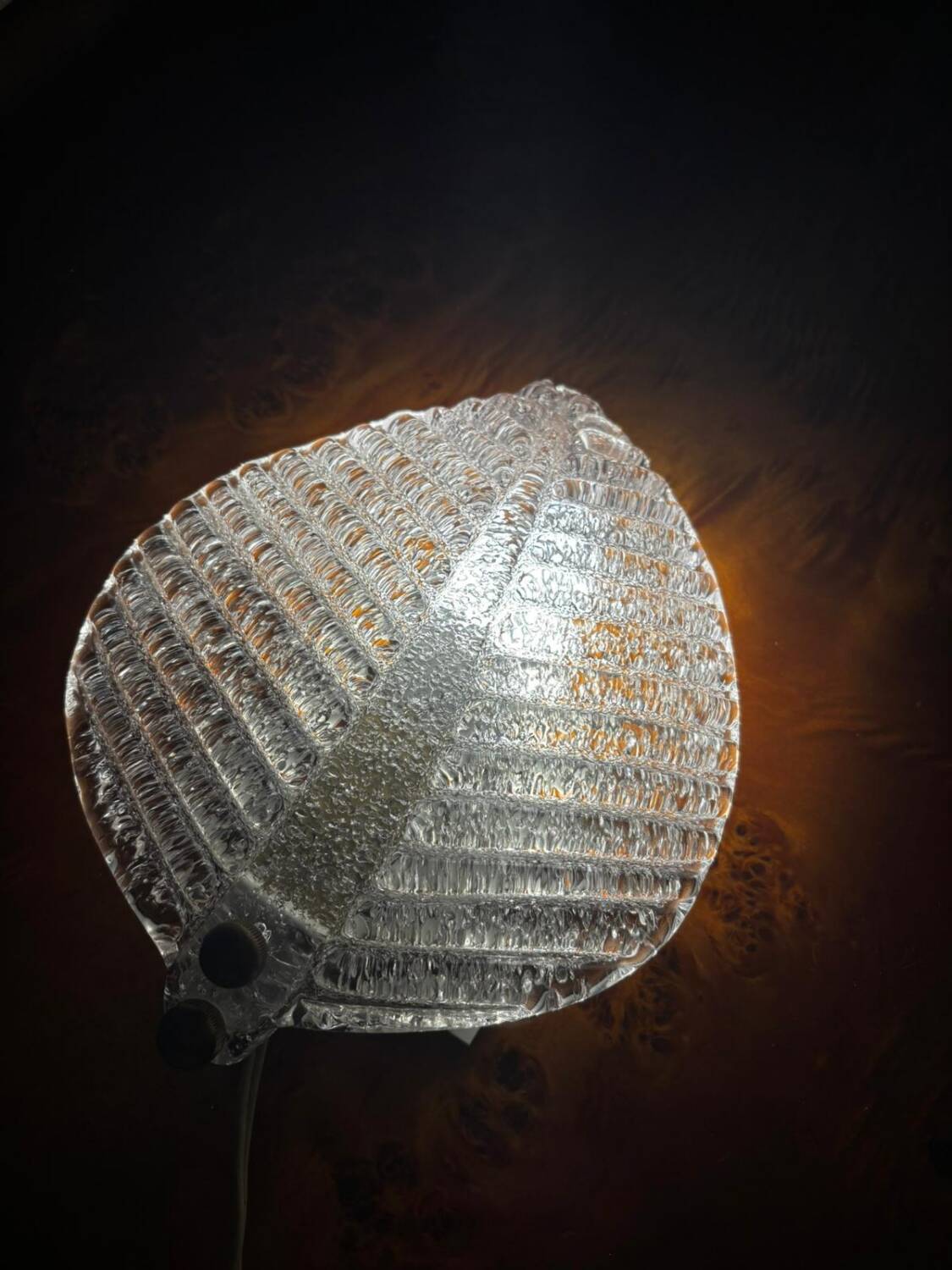 Murano wall light "leaf" by BAROVIER ET TOSO