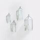 Set of 4 Jean Perzel wall lights in cut glass from Saint Gobain circa 1930