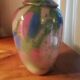 Multicoloured vase