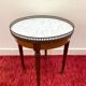Antique Louis XVI style bouillotte table